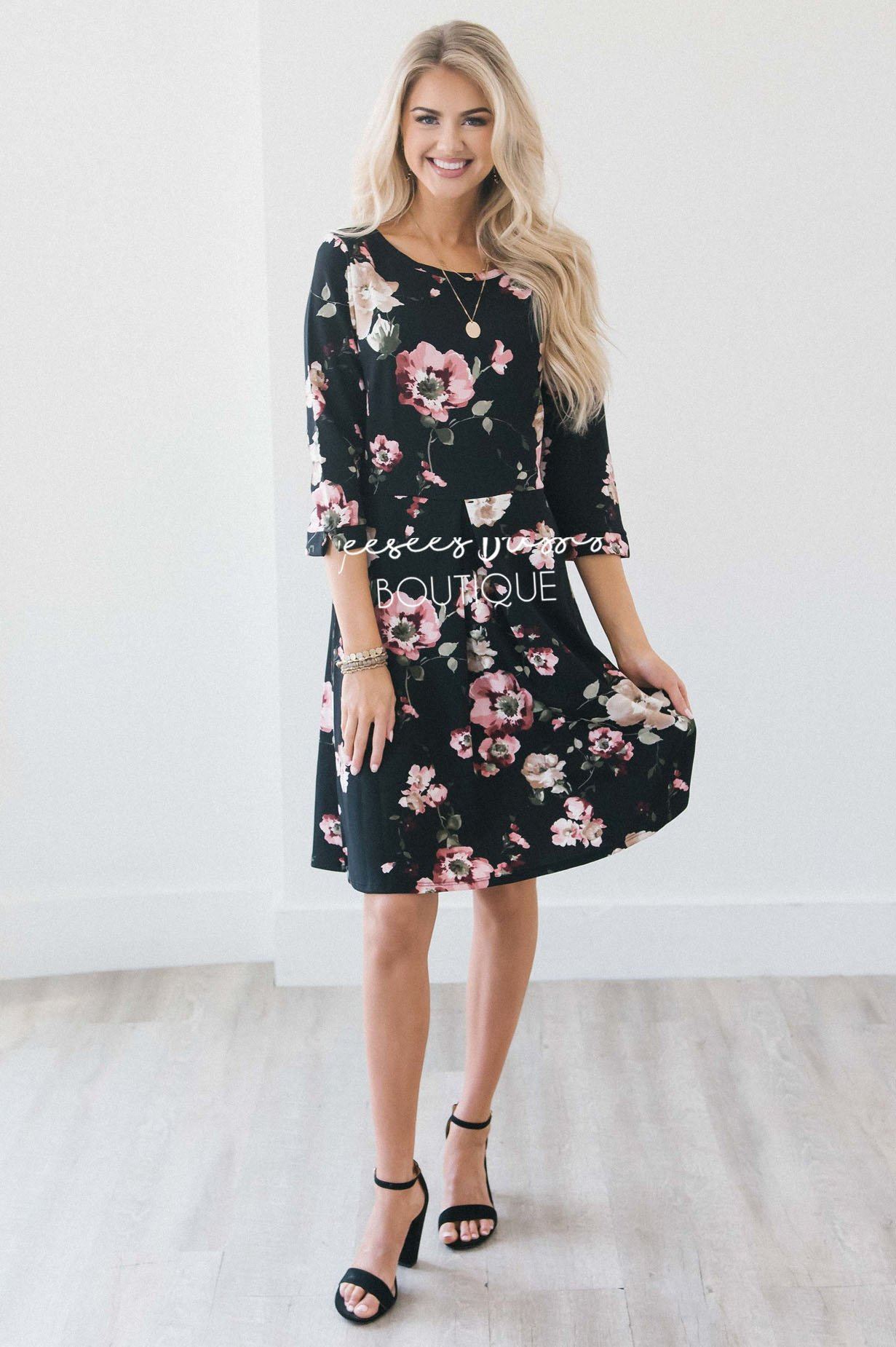 The Roxanne Modest Dresses vendor-unknown 