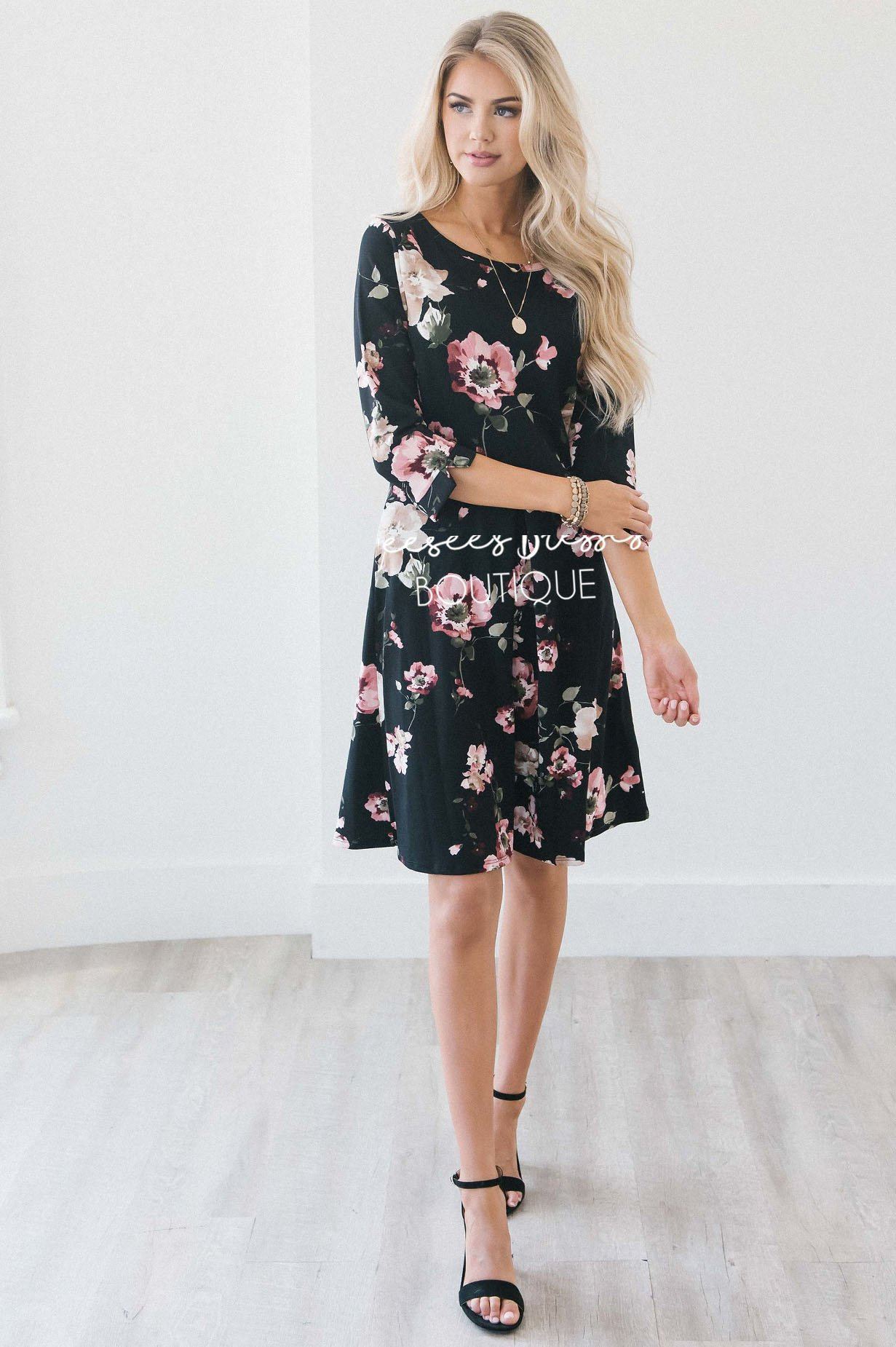 The Roxanne Modest Dresses vendor-unknown 