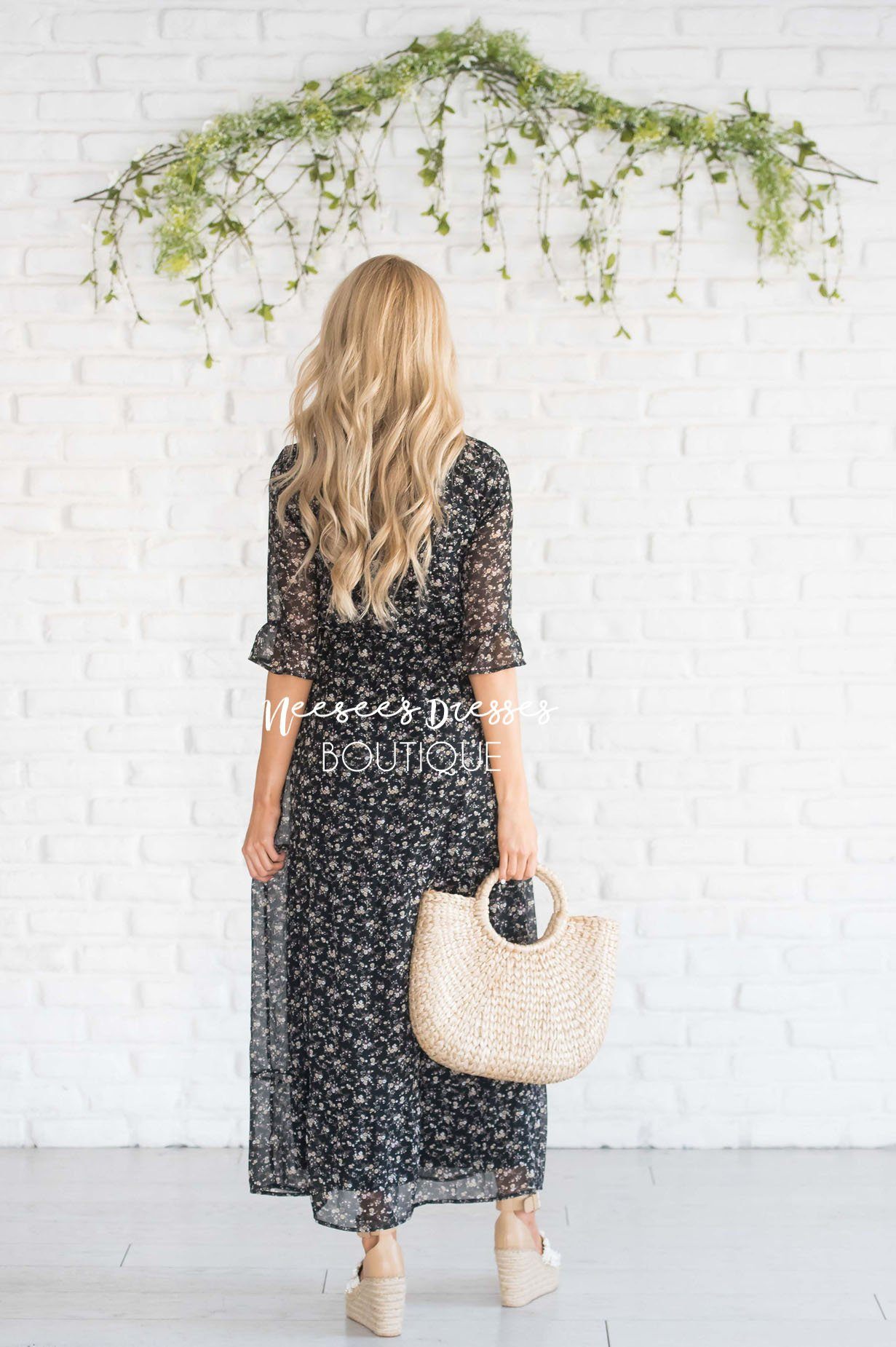 The McKenzie Maxi Dress Modest Dresses vendor-unknown 
