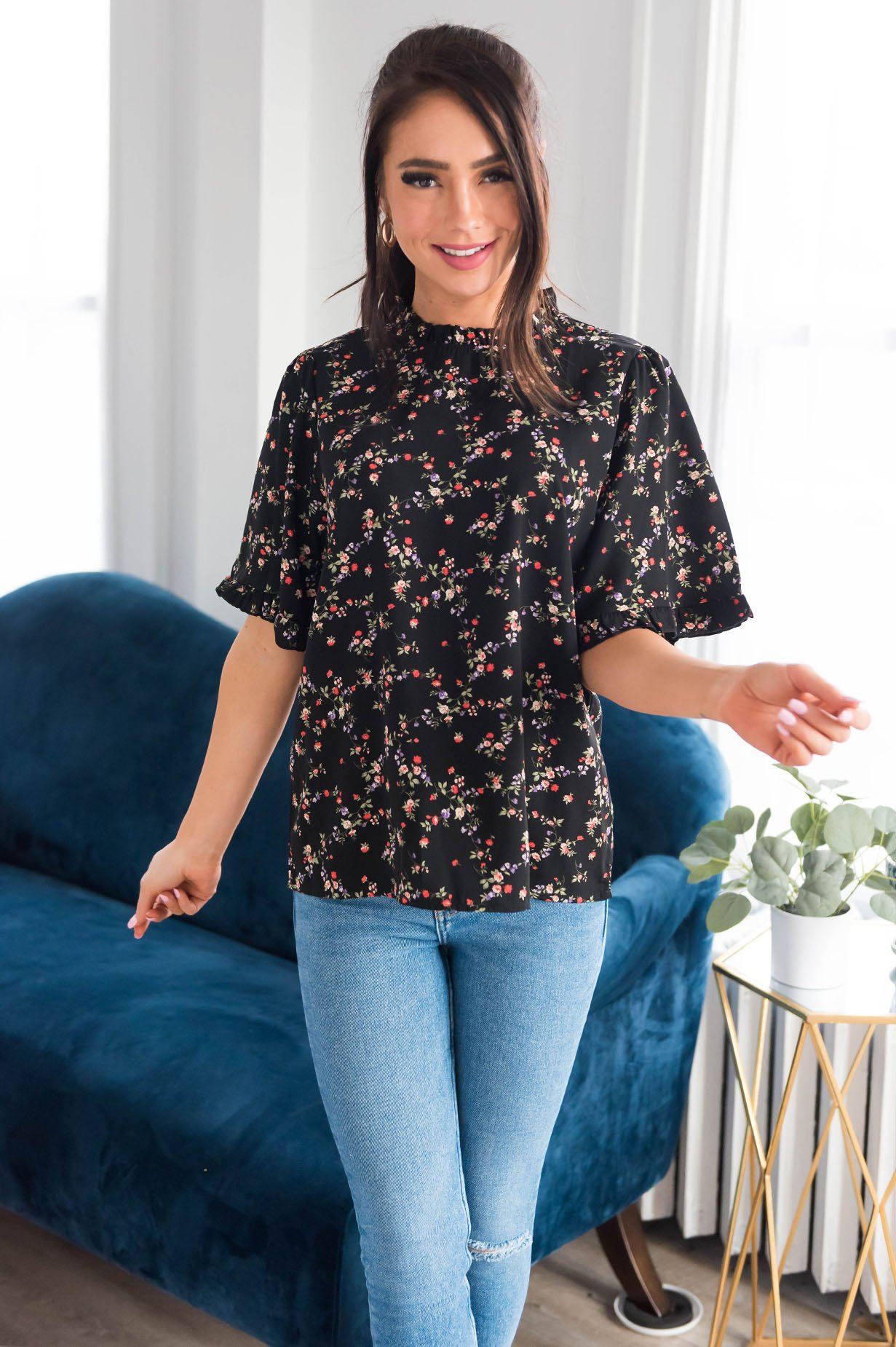 Sweet Ideas Modest Blouse Modest Dresses vendor-unknown 