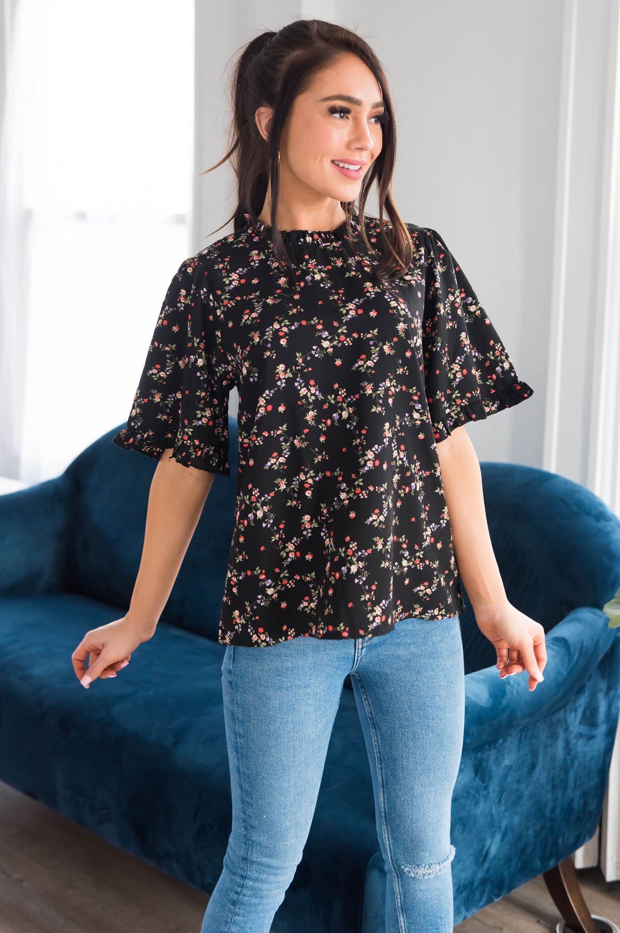 Sweet Ideas Modest Blouse Modest Dresses vendor-unknown 