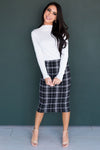 Divine Intervention Modest Pencil Skirt Modest Dresses vendor-unknown 