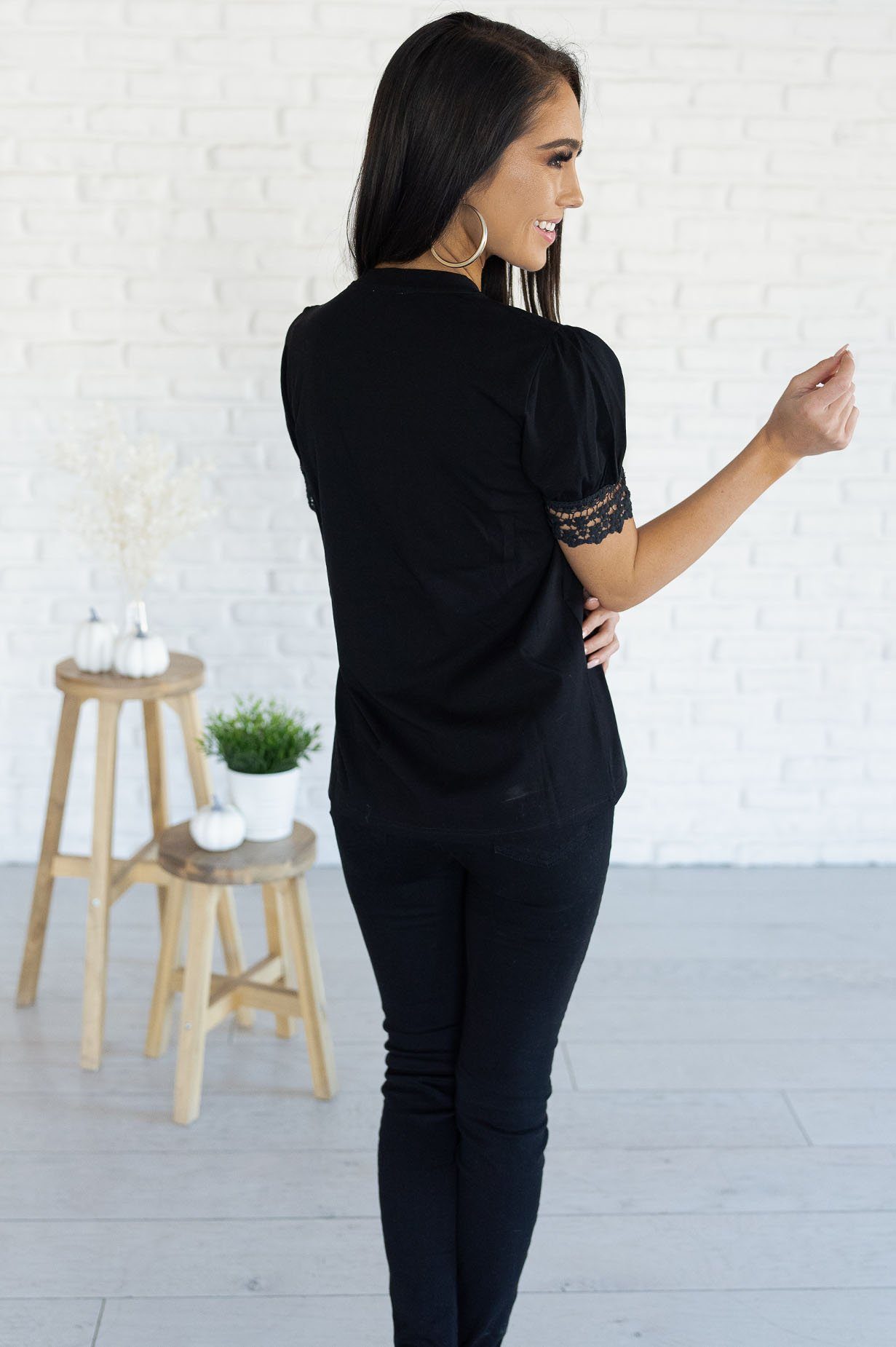 Because I Found You Modest Blouse Tops vendor-unknown 