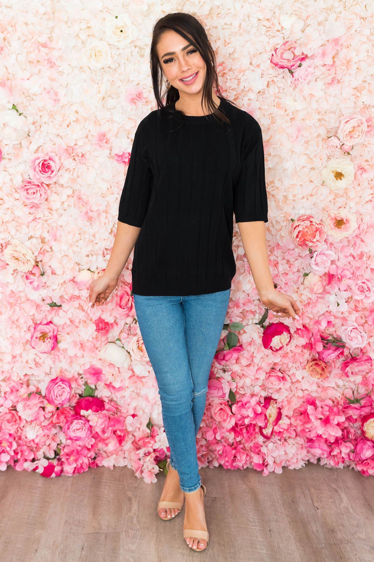 Right On Trend Modest Sweater Modest Dresses vendor-unknown 