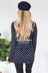 Happy Times Polka Dot Top Modest Dresses vendor-unknown
