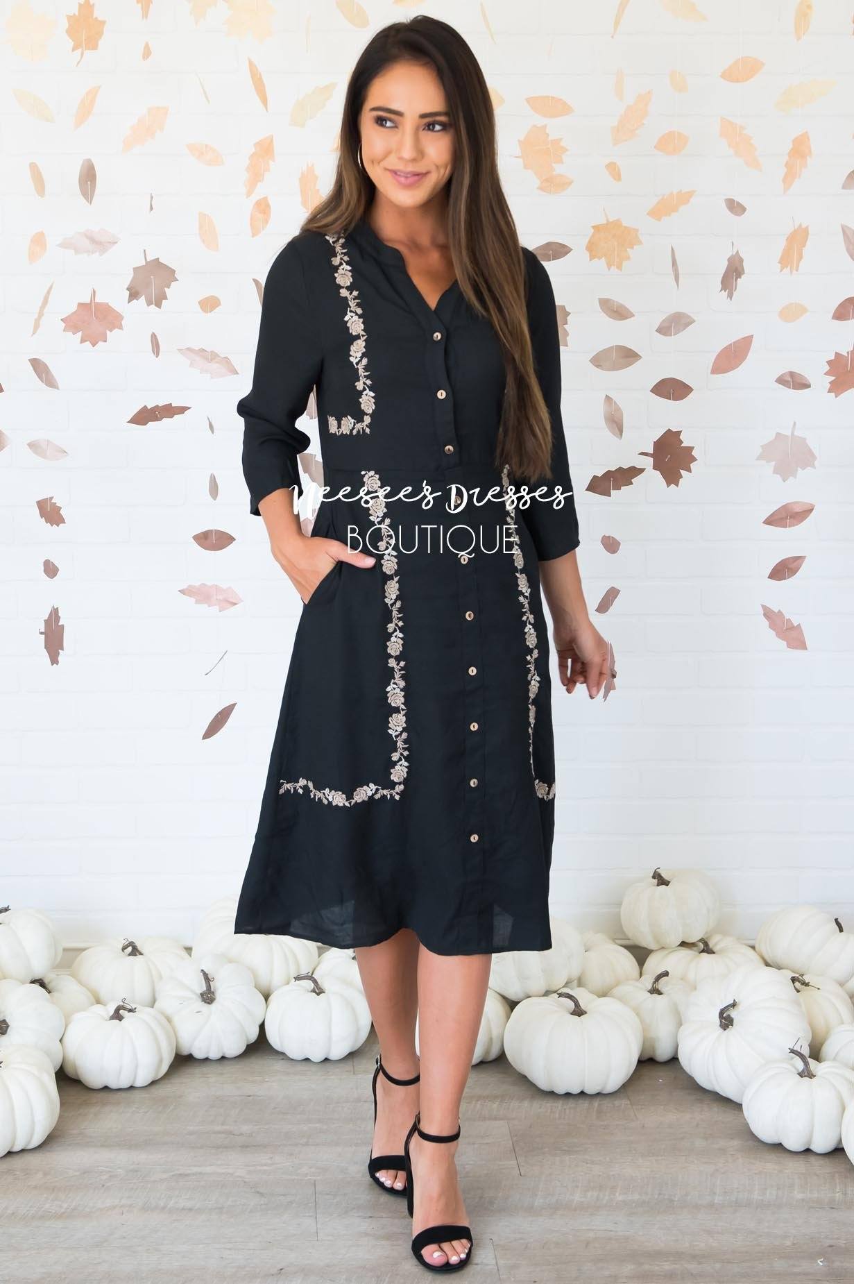 The Libby Modest Dresses vendor-unknown 