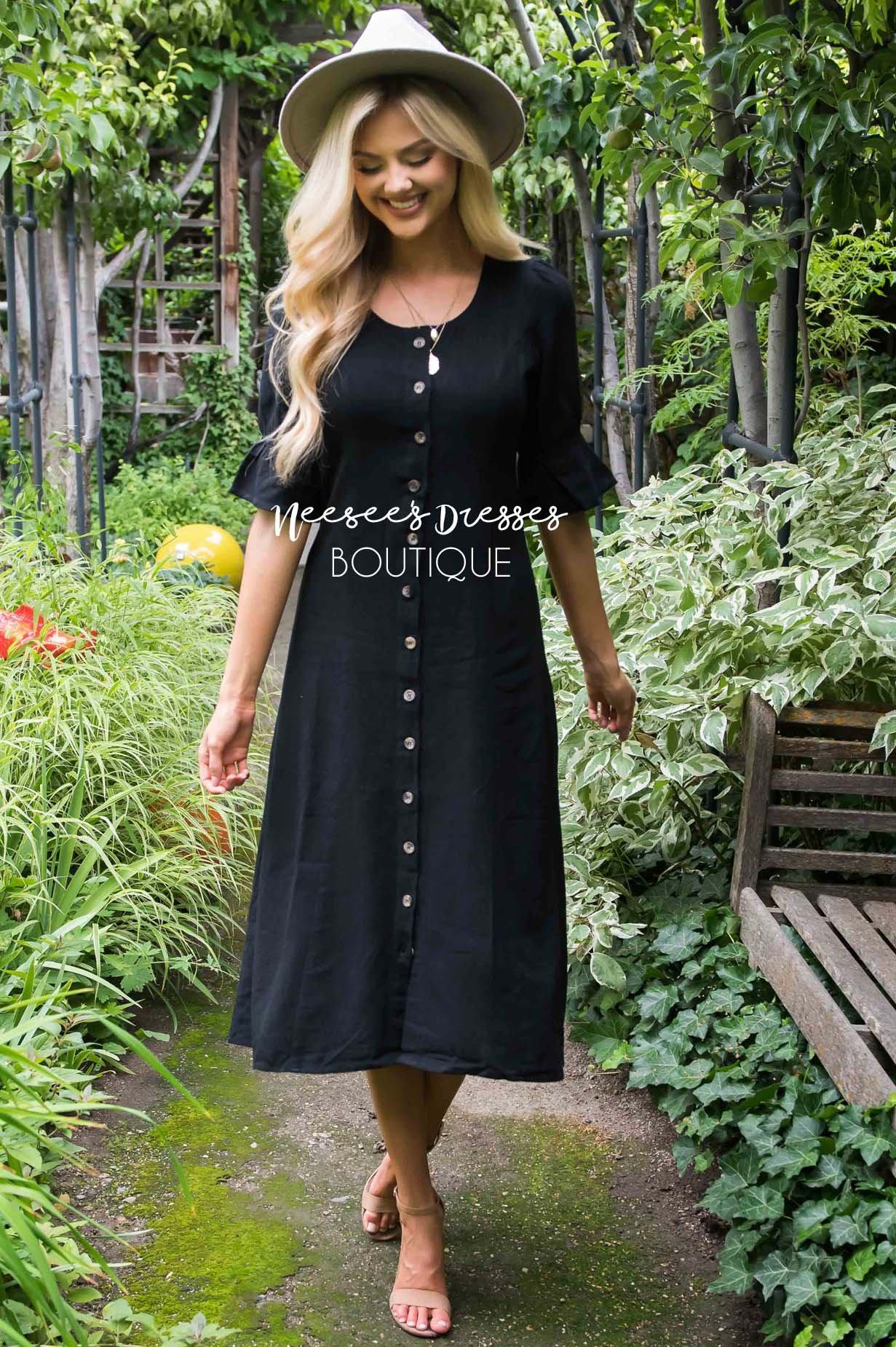 The Leslie Modest Dresses vendor-unknown 