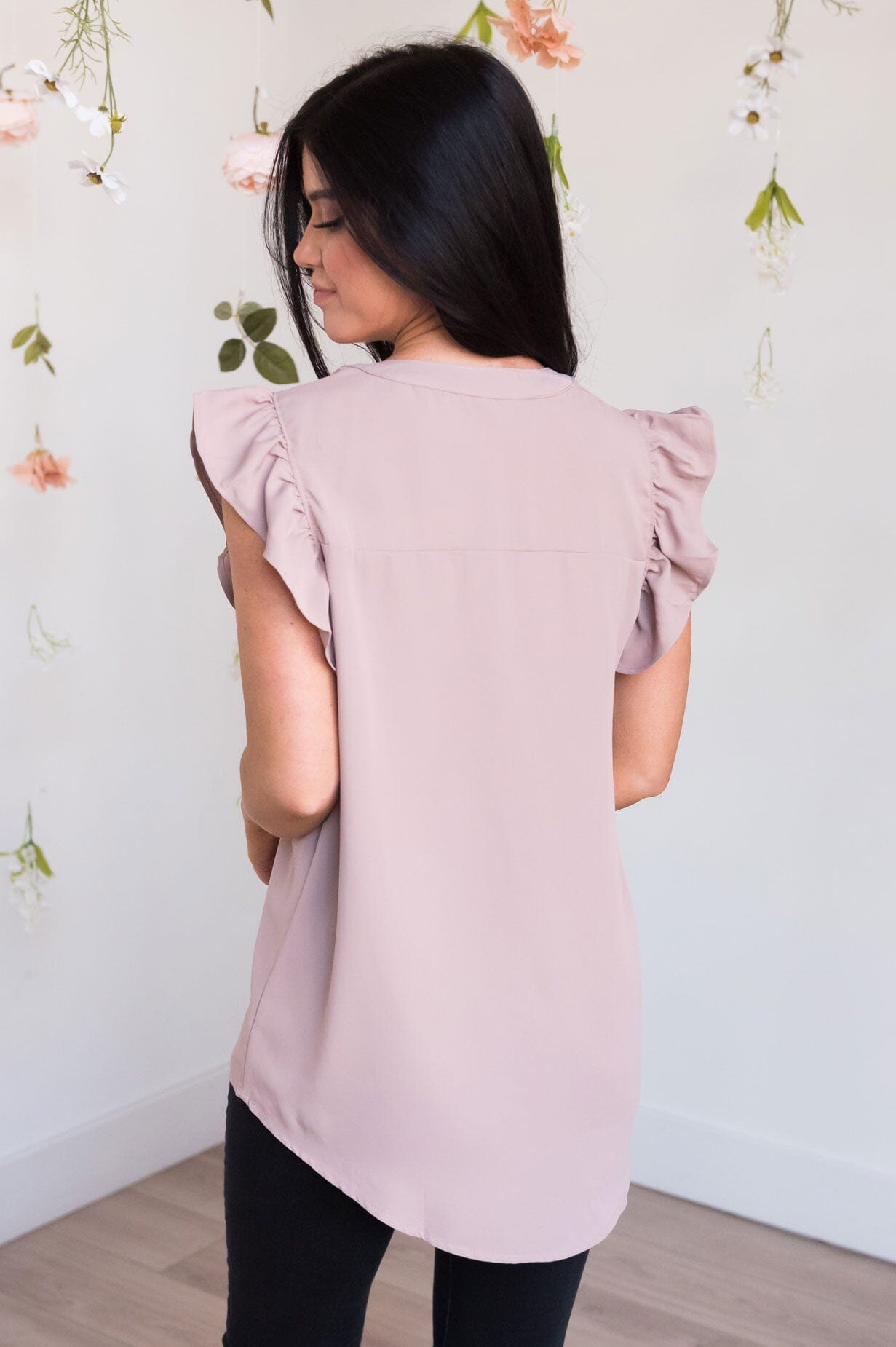 Feminine & Sweet Modest Blouse NeeSee's Dresses 