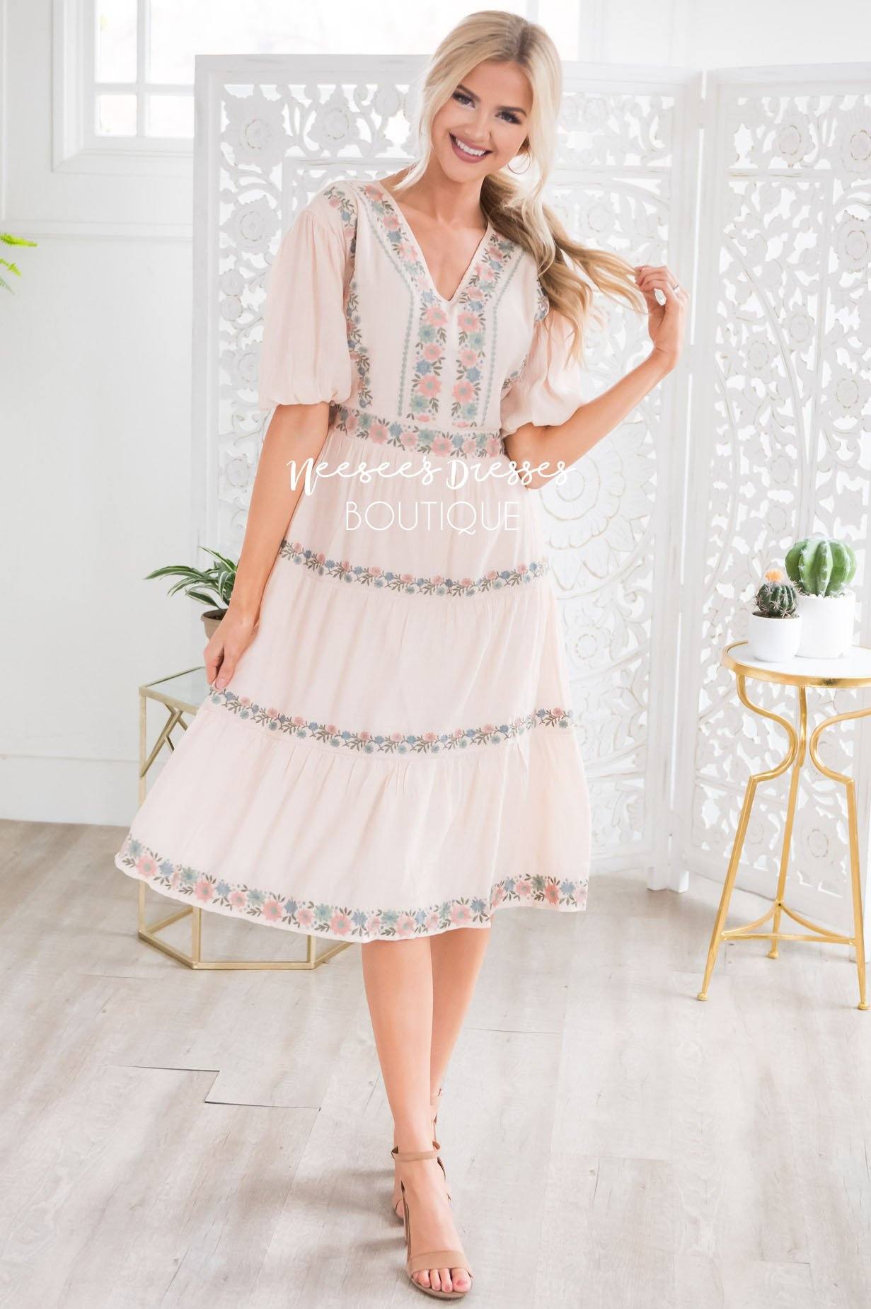 The Brandy Modest Dresses vendor-unknown 