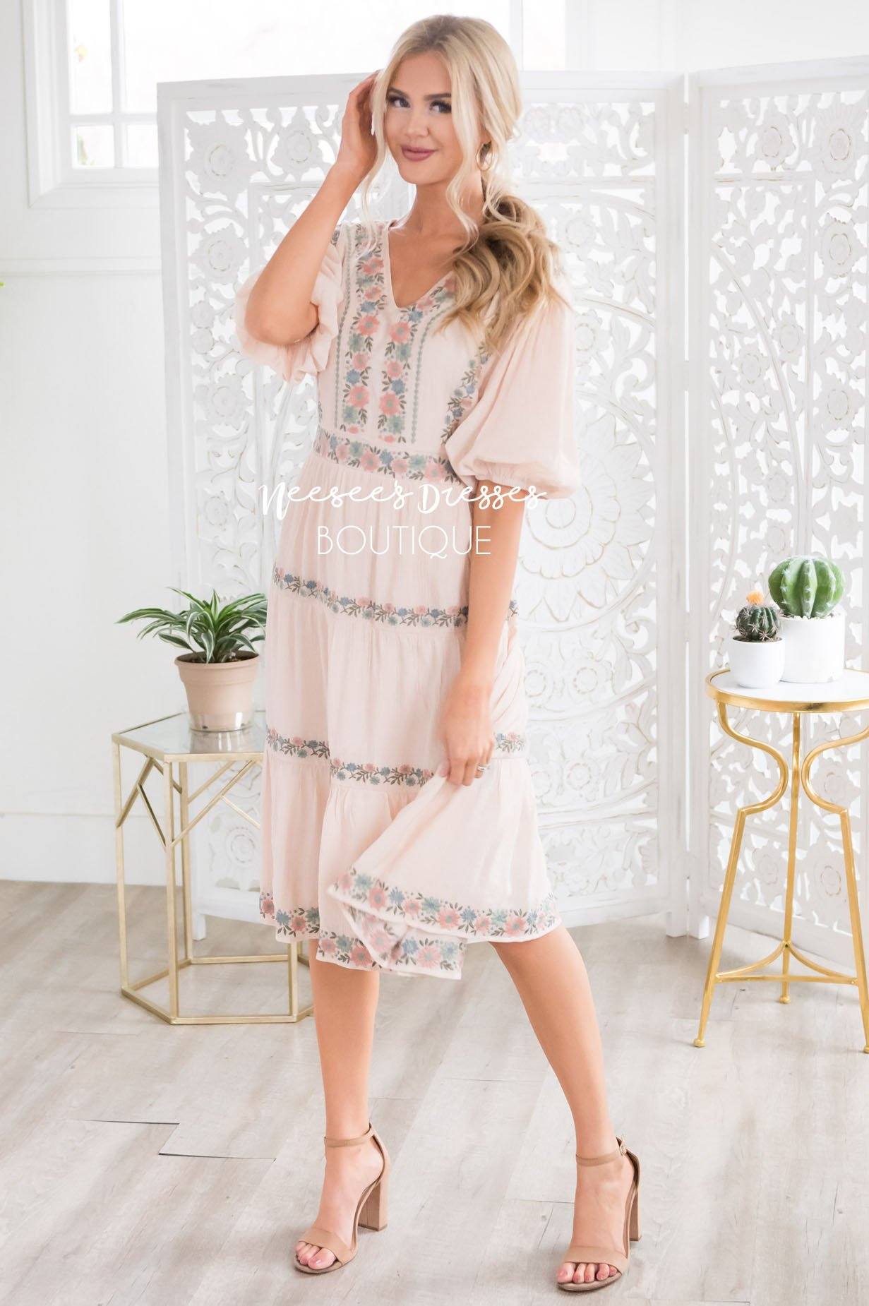 The Brandy Modest Dresses vendor-unknown 