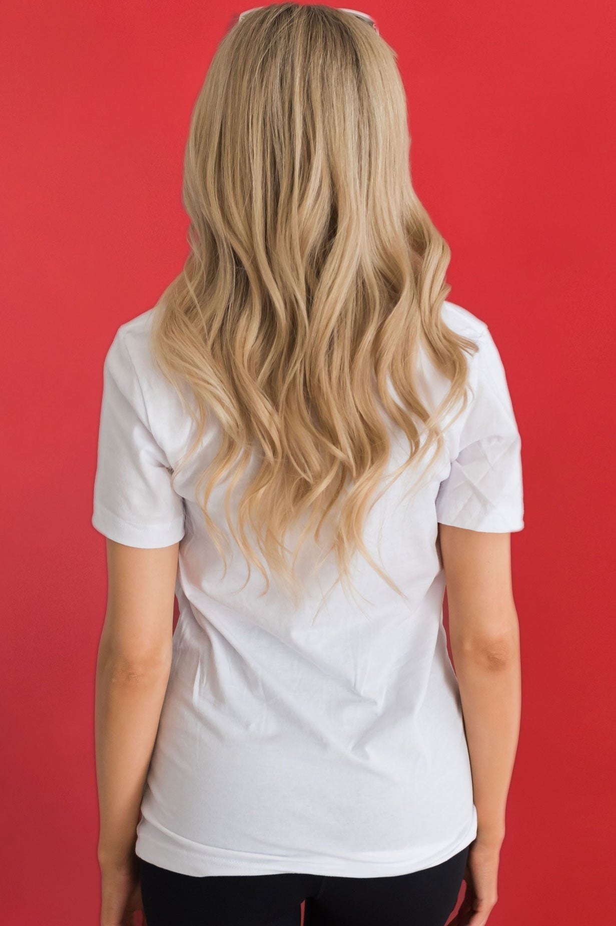 Home of the Free Because of the Brave Graphic Tee Modest Dresses vendor-unknown