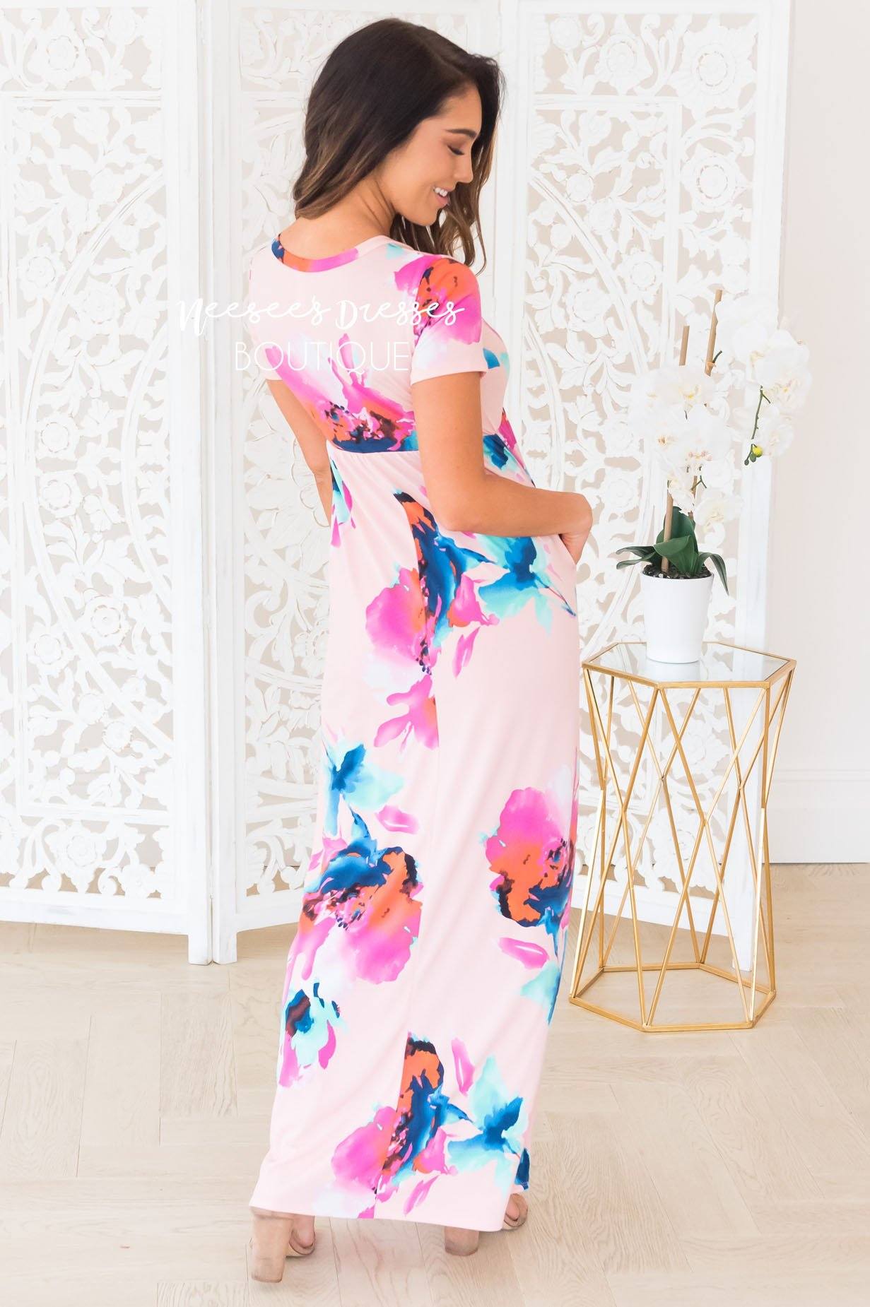 The Breena Modest Dresses vendor-unknown 