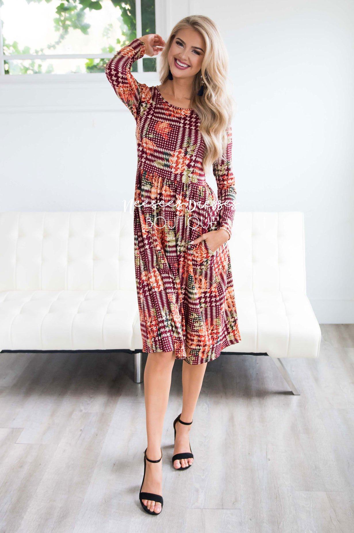 The Brendall Modest Dresses vendor-unknown 