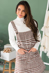 The Annabell Overall Dress Modest Dresses vendor-unknown