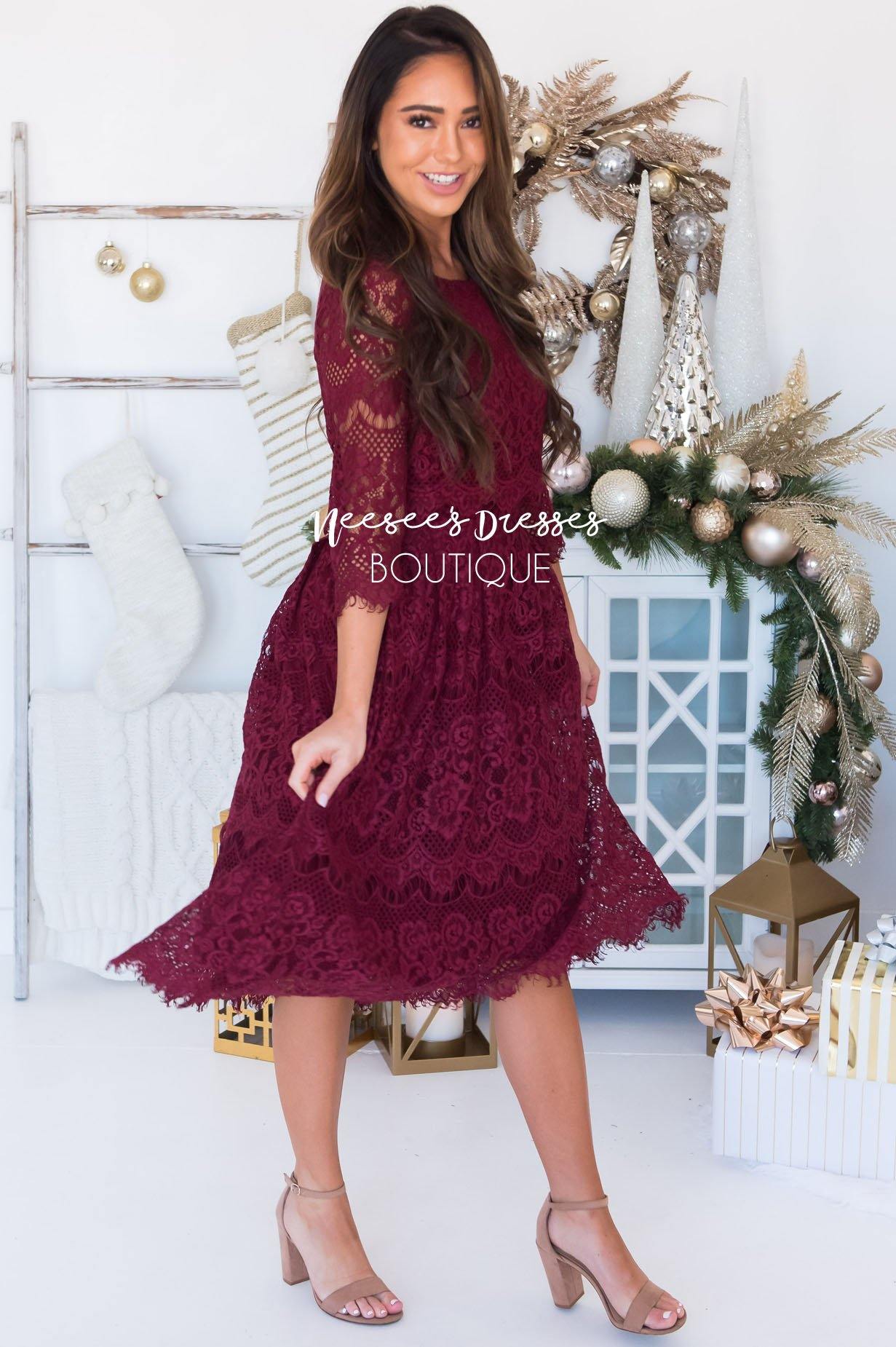 The Angelika Modest Dresses vendor-unknown 