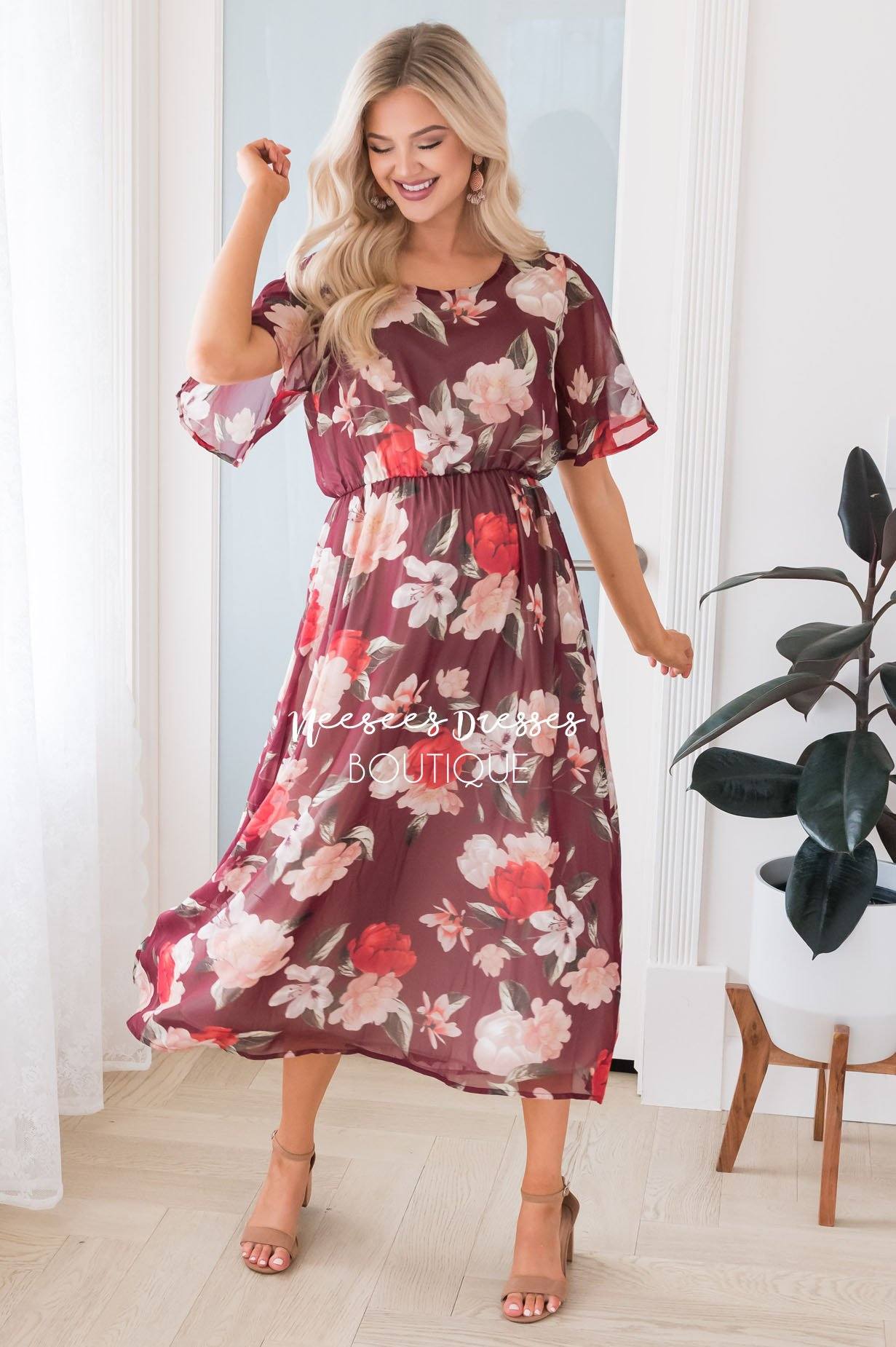 The Lindley Modest Dresses vendor-unknown 