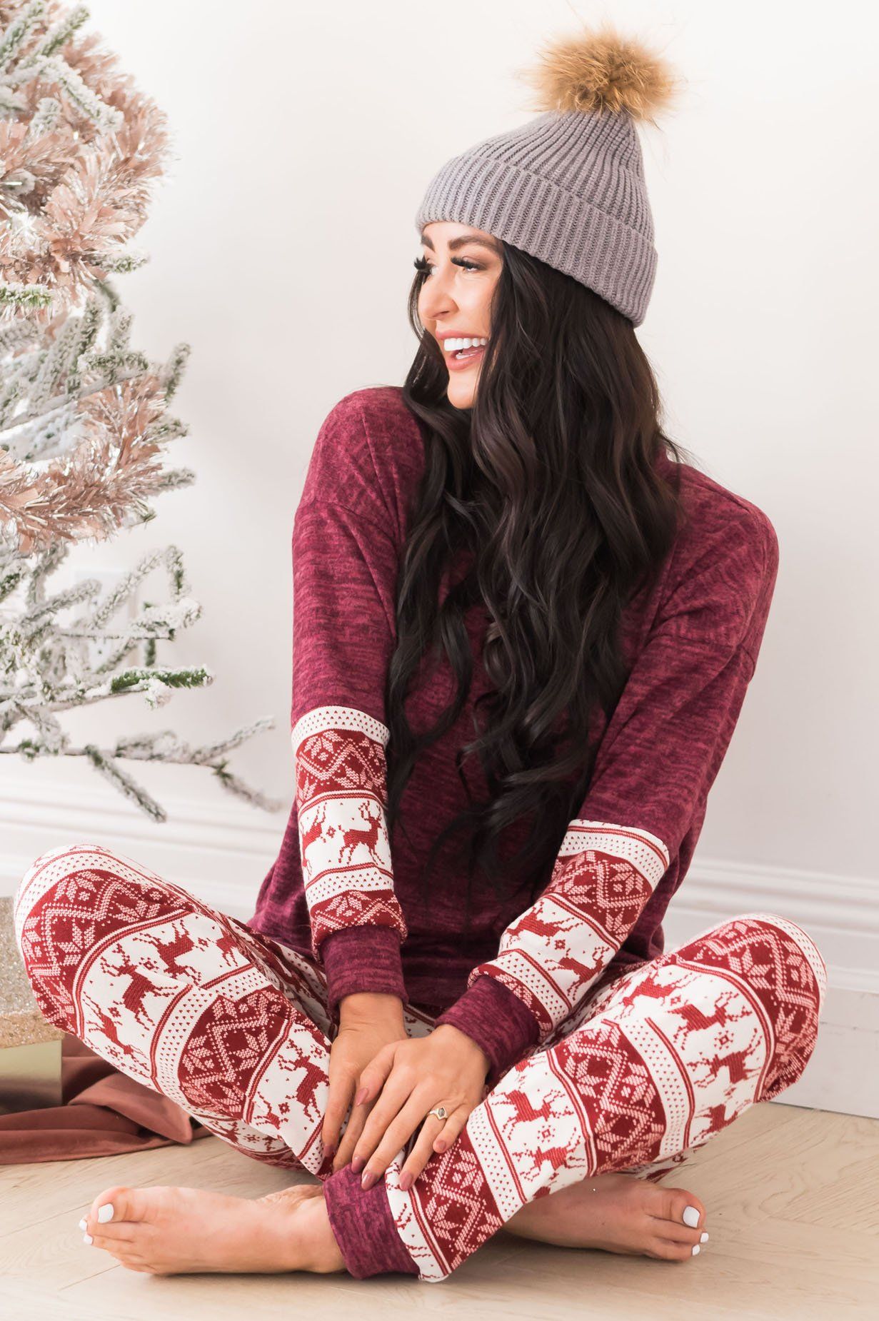 All That Cozy Modest Two Piece Sleeper Modest Dresses vendor-unknown 