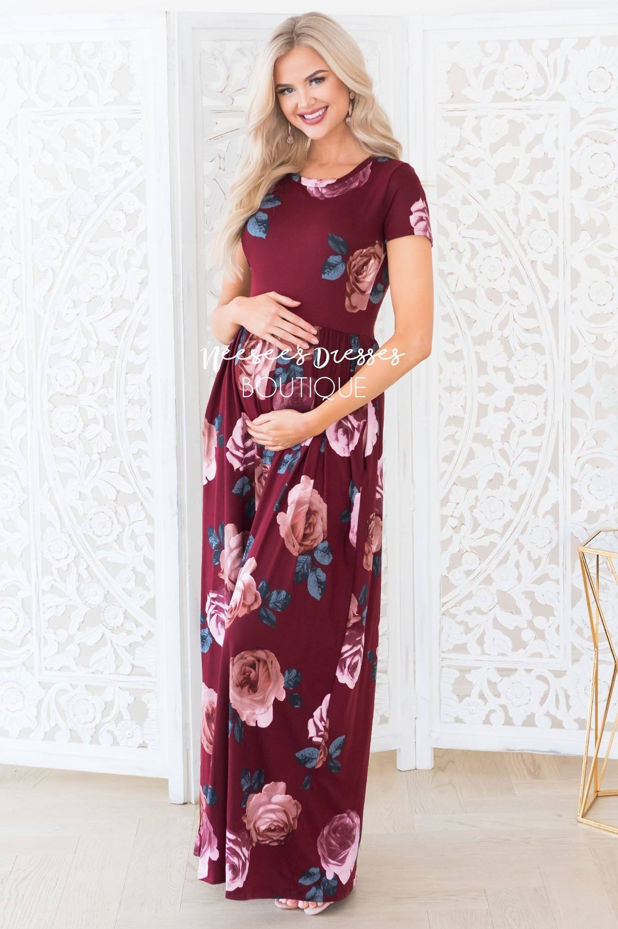 The Amanda Modest Dresses vendor-unknown 