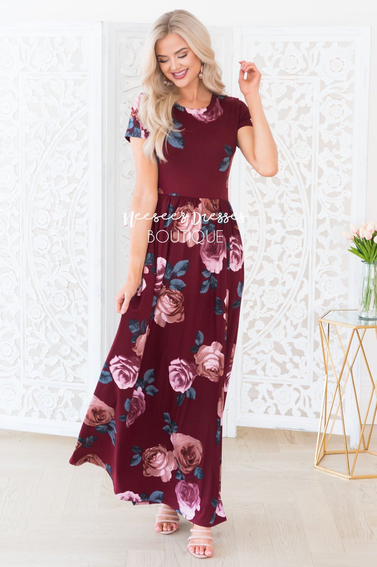 The Amanda Modest Dresses vendor-unknown 