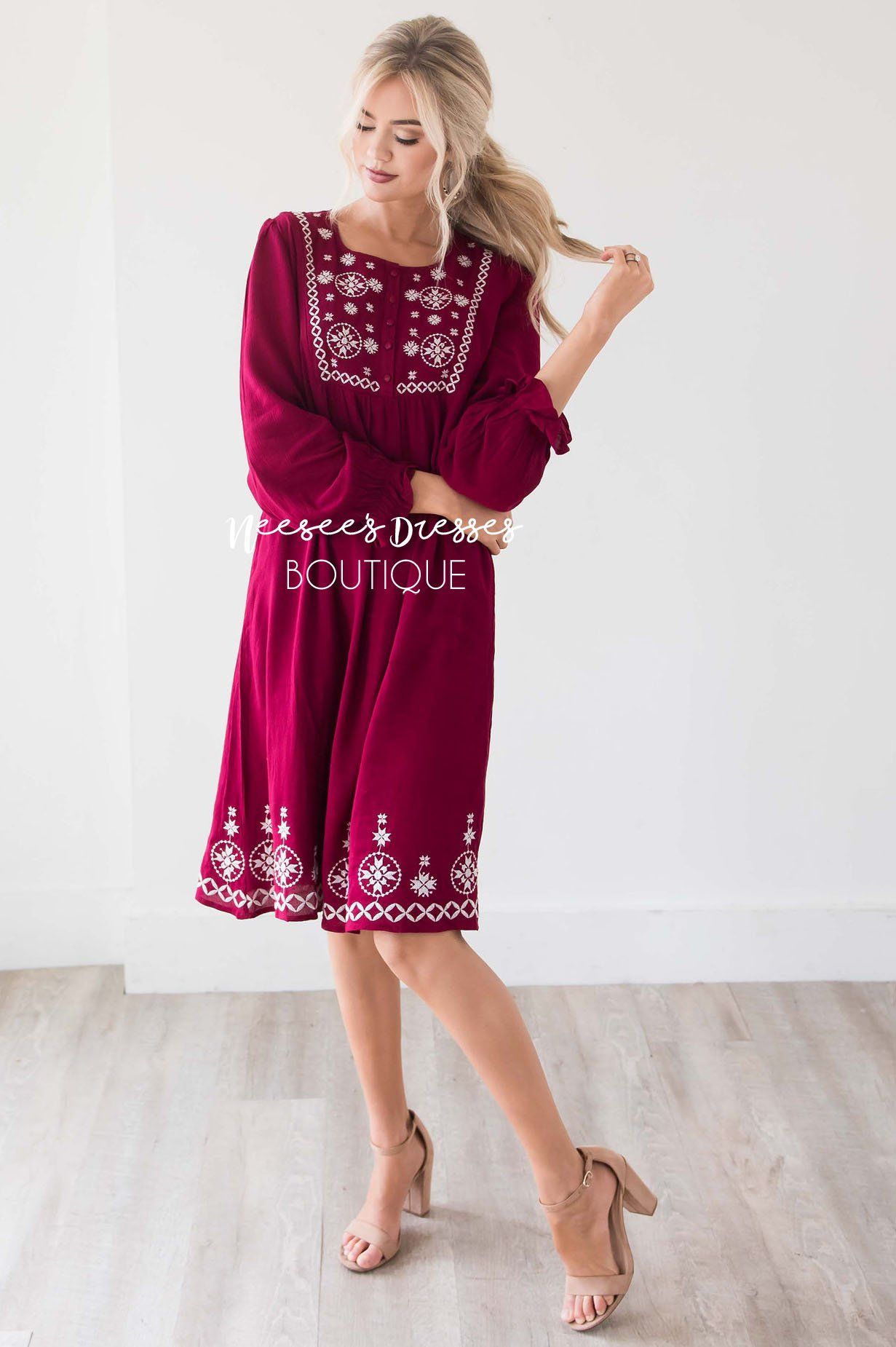 The Kayleah Modest Dresses vendor-unknown 