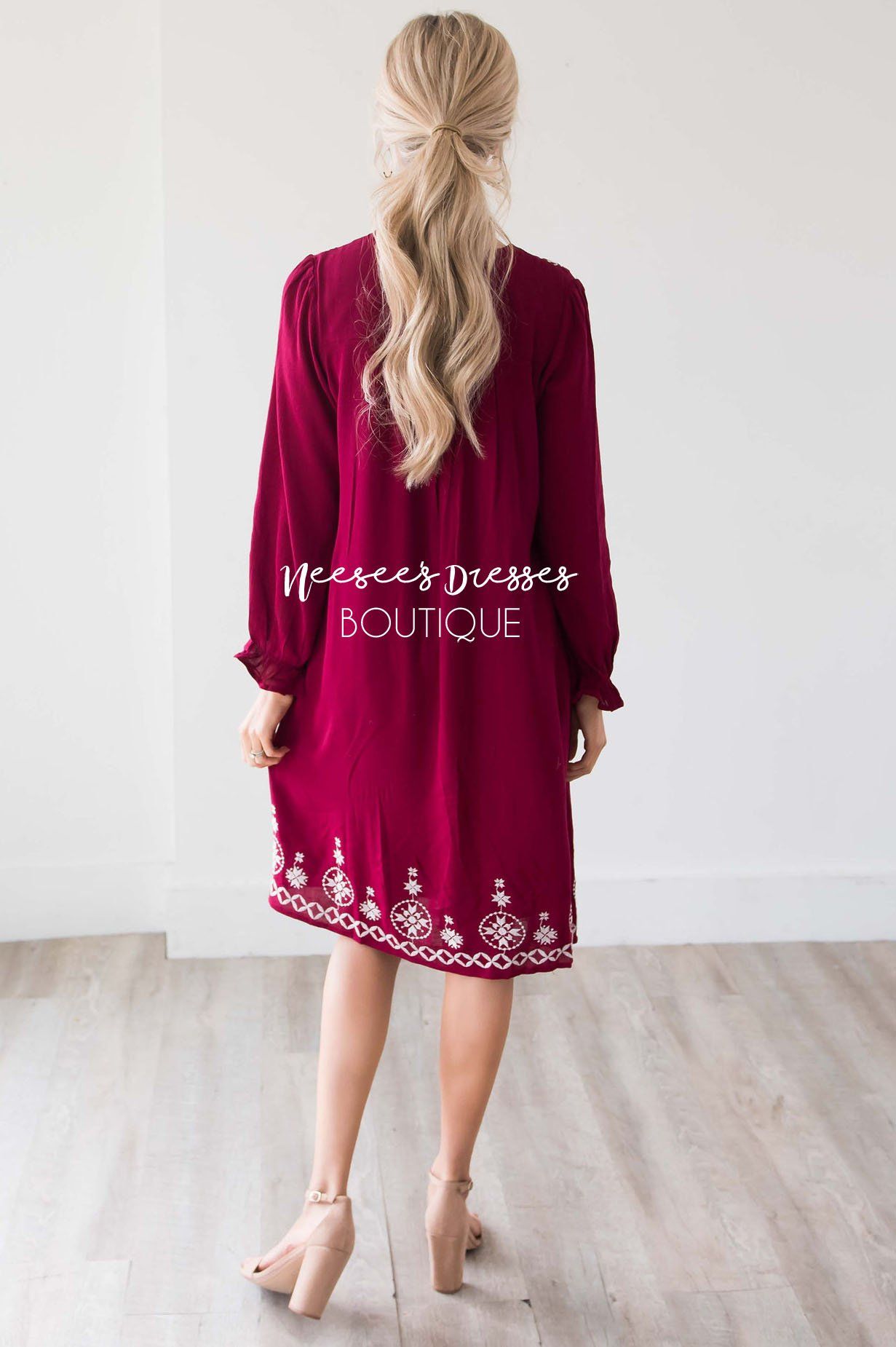 The Kayleah Modest Dresses vendor-unknown 