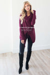 New Stories Fringe Wrap Sweater Tops vendor-unknown