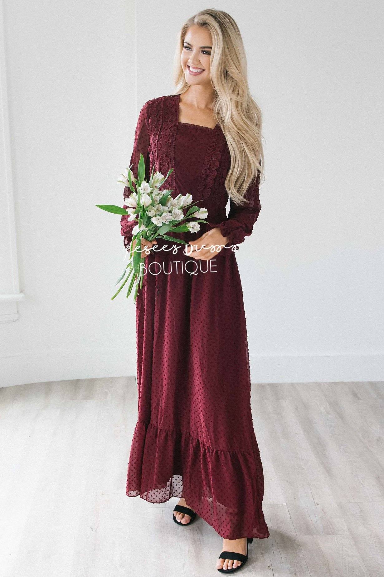 The Amberly Modest Dresses vendor-unknown 