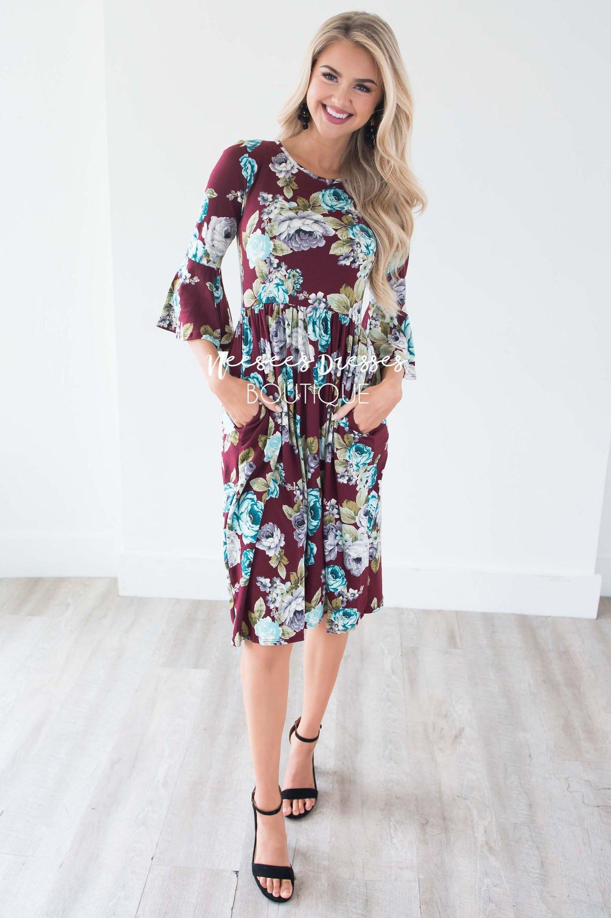 The Nicole Modest Dresses vendor-unknown 