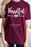 Thankful Graphic Tee Tops vendor-unknown