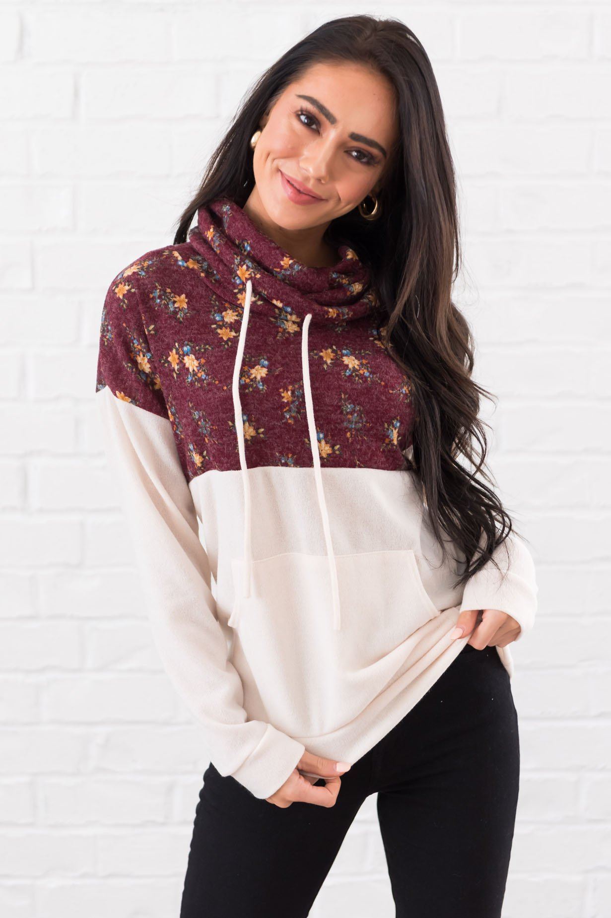 Hello There Modest Hoodie Modest Dresses vendor-unknown 