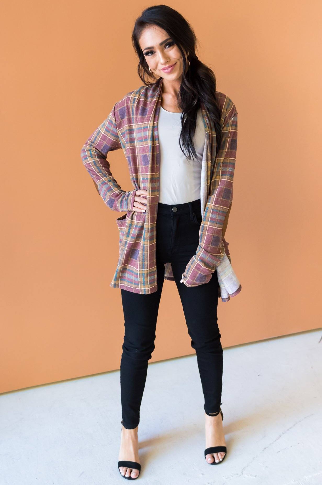 Guess Who Modest Cardigan Modest Dresses vendor-unknown 