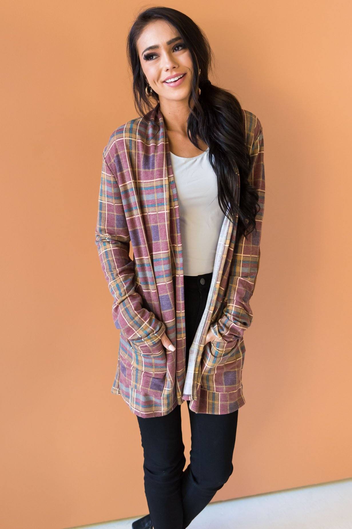 Guess Who Modest Cardigan Modest Dresses vendor-unknown 