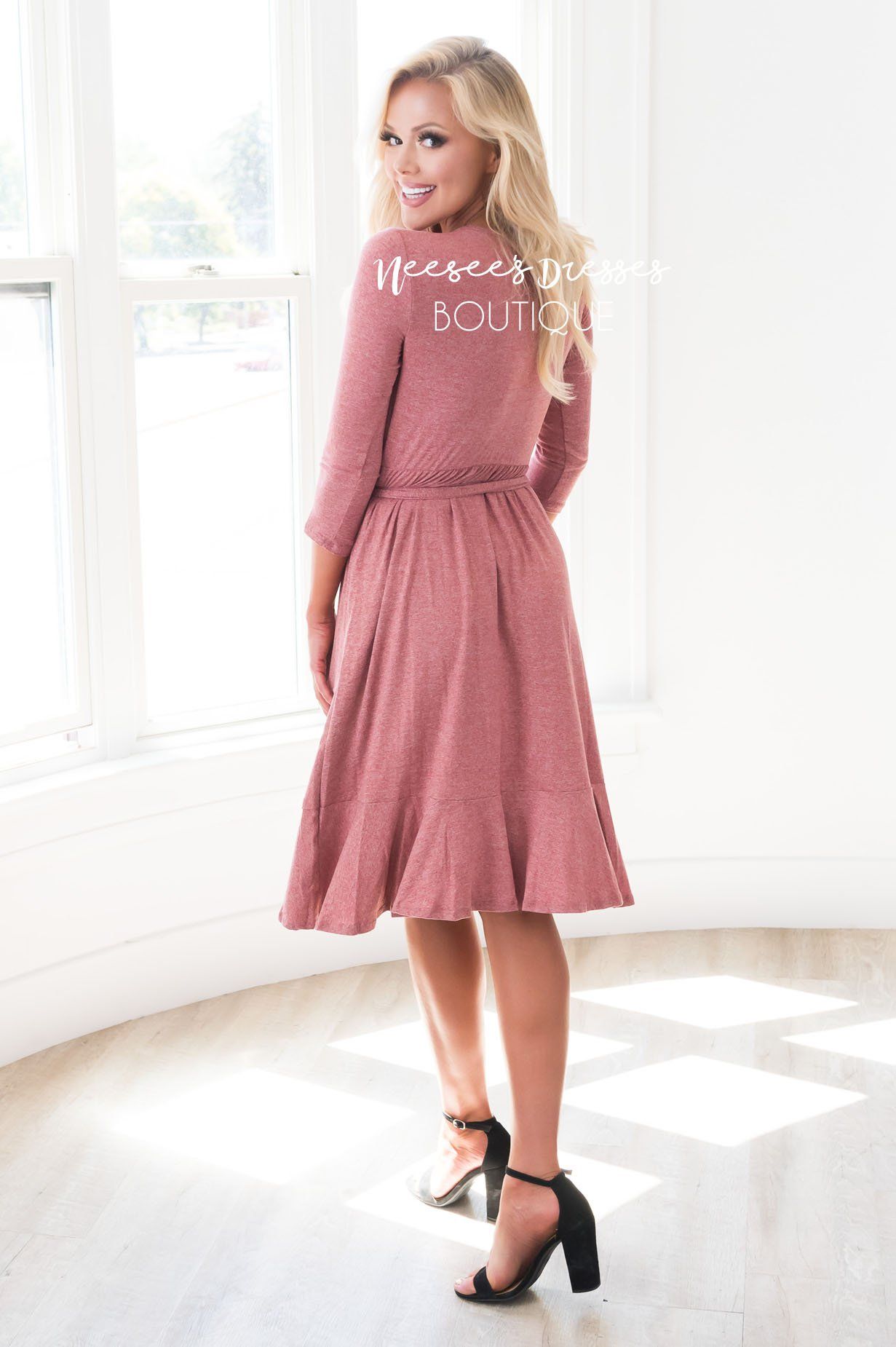 The Porscha Modest Dresses vendor-unknown 