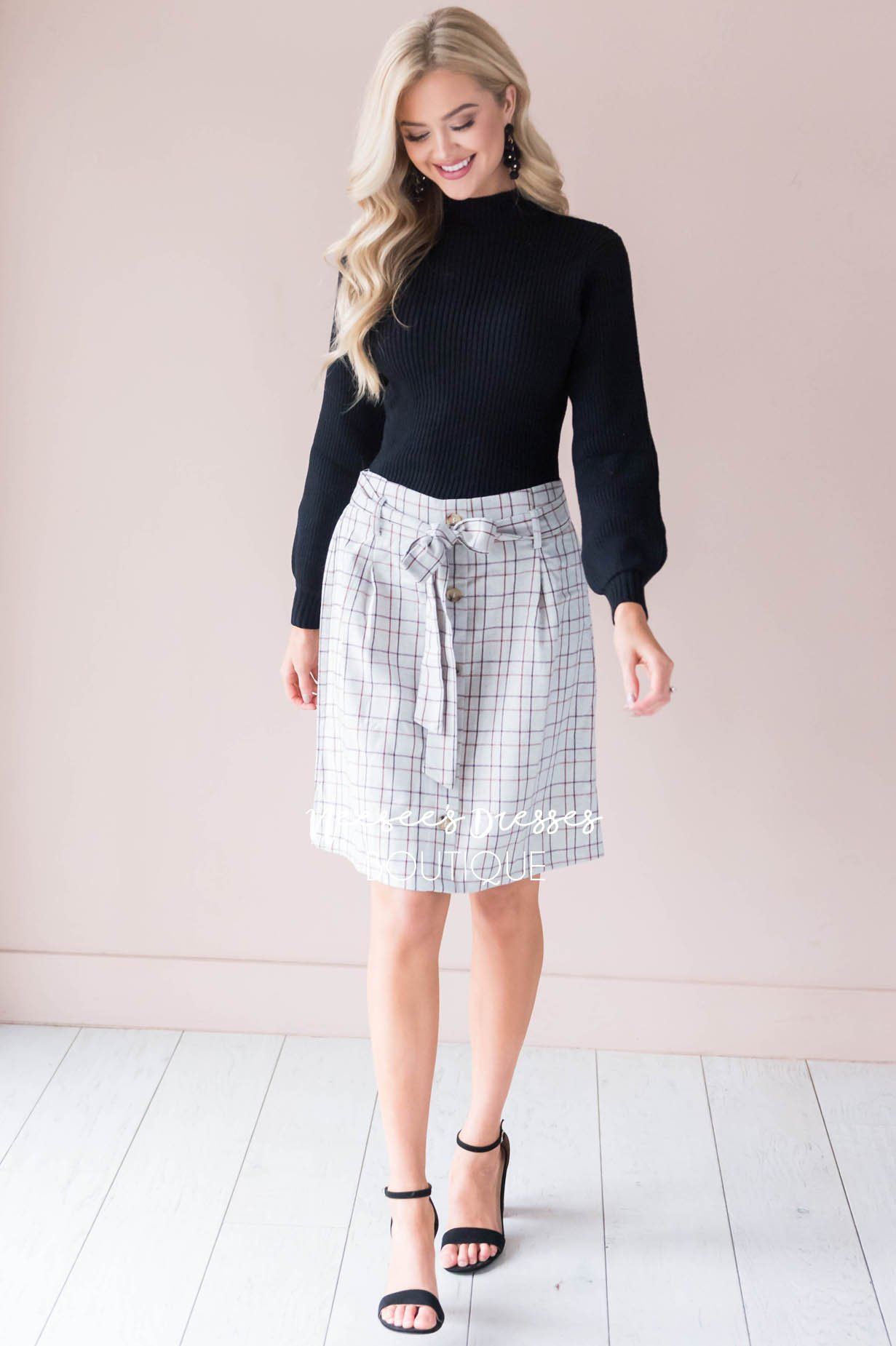 Mad About Plaid Skirt Skirts vendor-unknown 