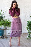 Full of Joy button skirt Modest Dresses vendor-unknown