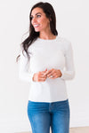 All About The Details Modest Sweater Tops vendor-unknown