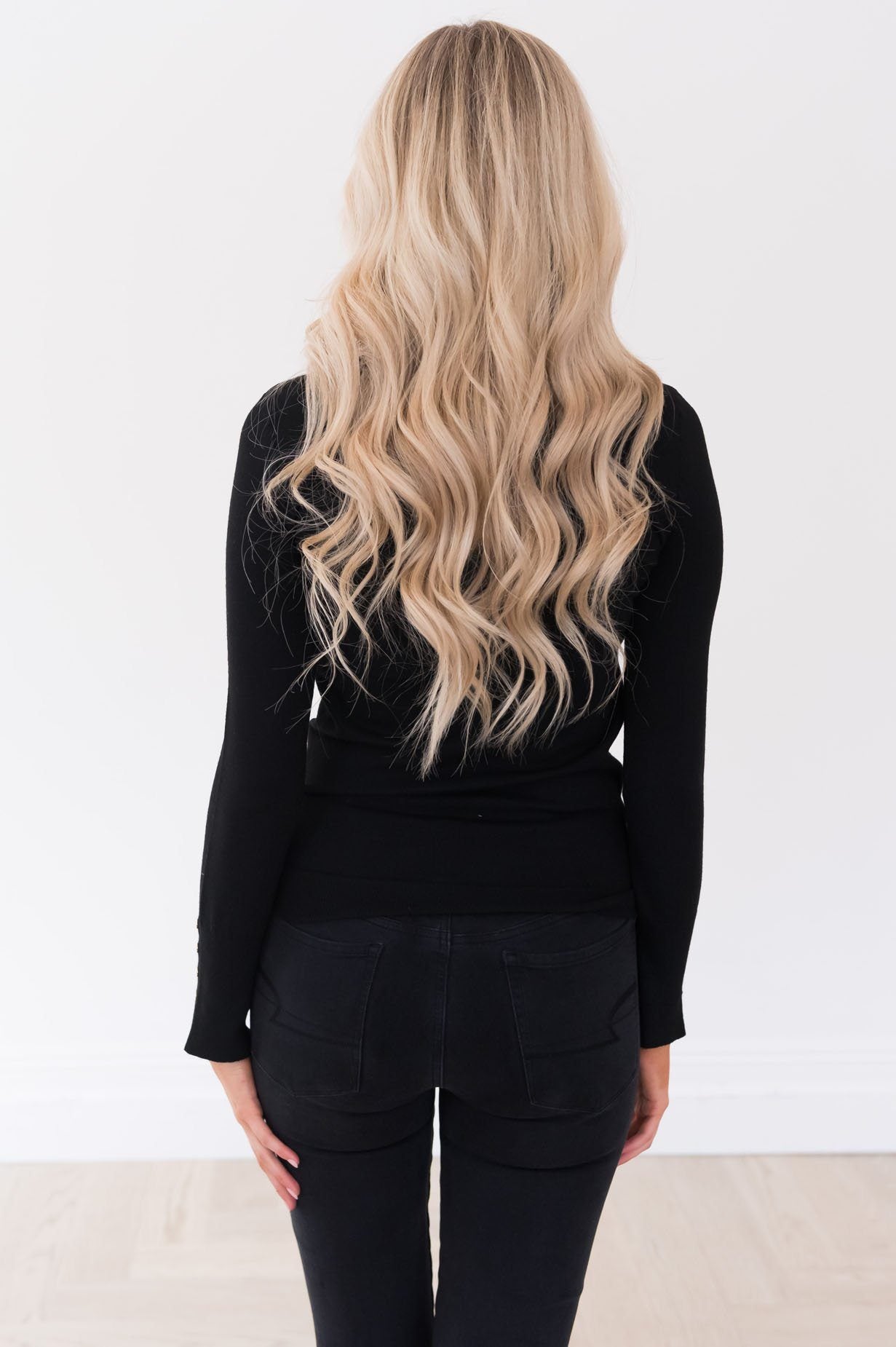 All About The Details Modest Turtleneck Tops vendor-unknown 