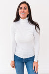 All About The Details Modest Turtleneck Tops vendor-unknown