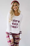 Let's Get Cozy Pajama Set New Year SALE vendor-unknown