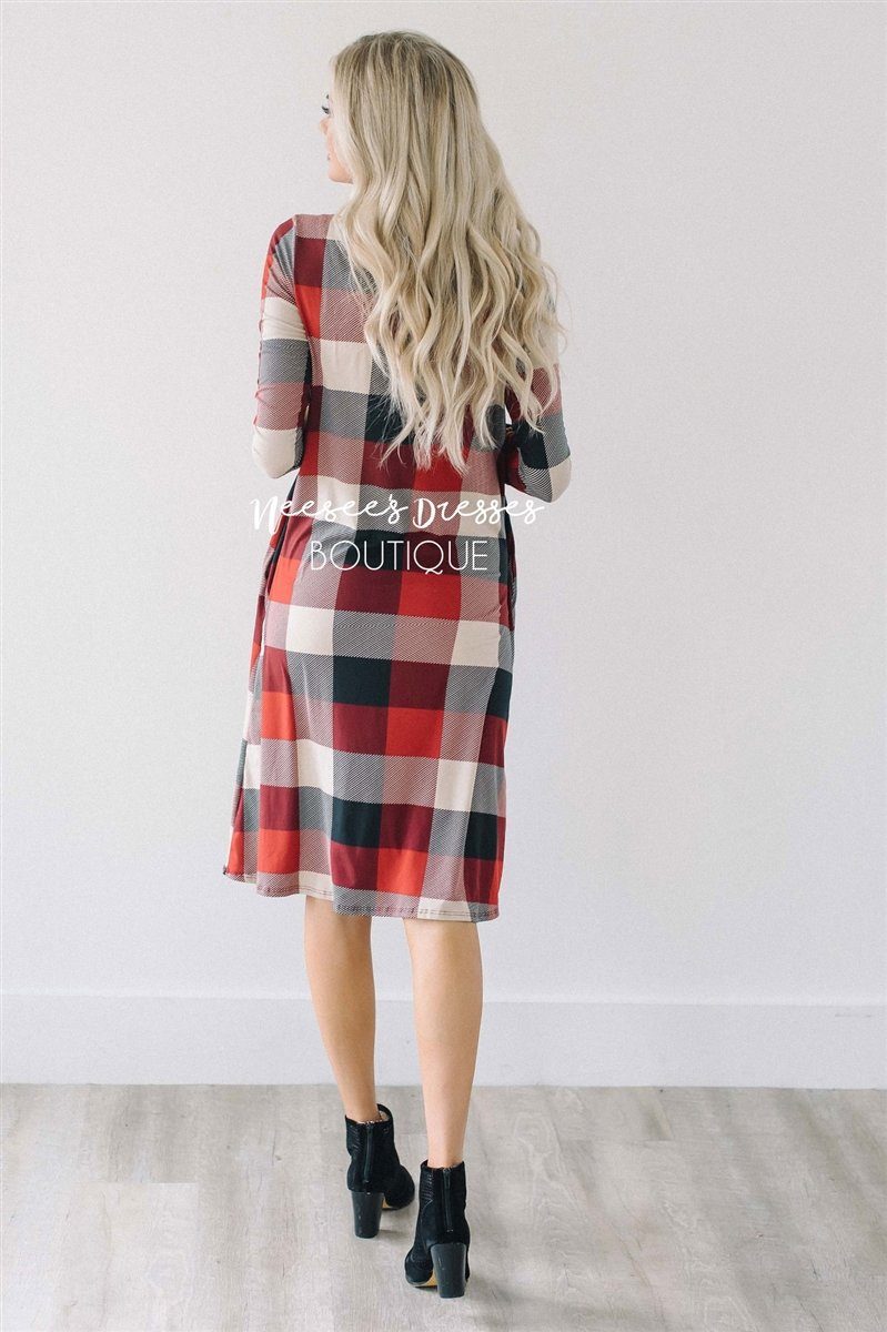 Jingle Bell Rock Swing Dress Modest Dresses vendor-unknown 