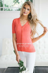 V-neck Button Front Cardigan Tops vendor-unknown