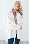 Oversized Soft & Cuddly Cardigan Tops vendor-unknown