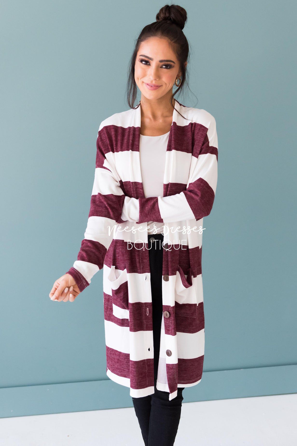 Take Your Chance Modest Cardigan Modest Dresses vendor-unknown 