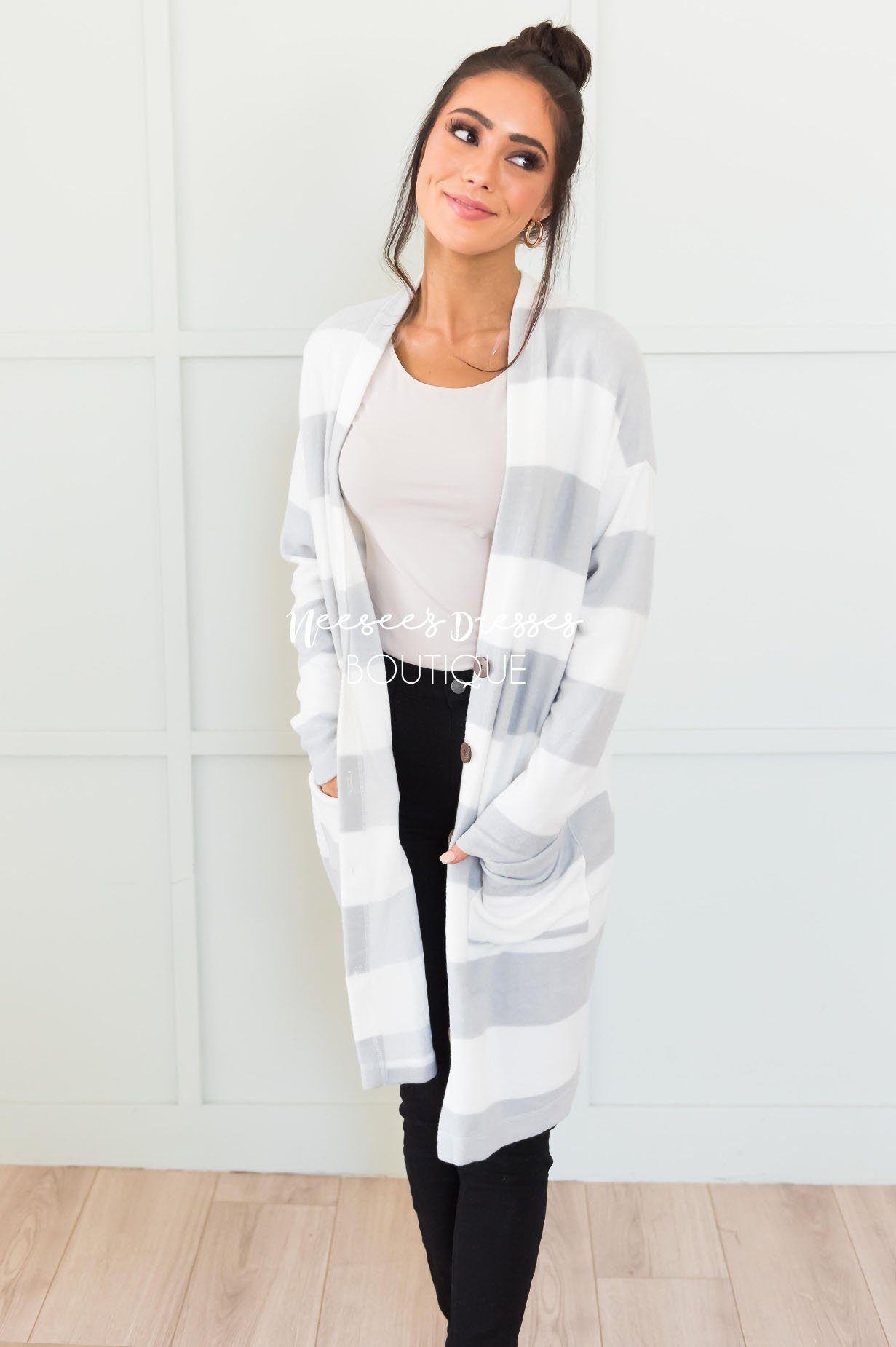 Take Your Chance Modest Cardigan Modest Dresses vendor-unknown 