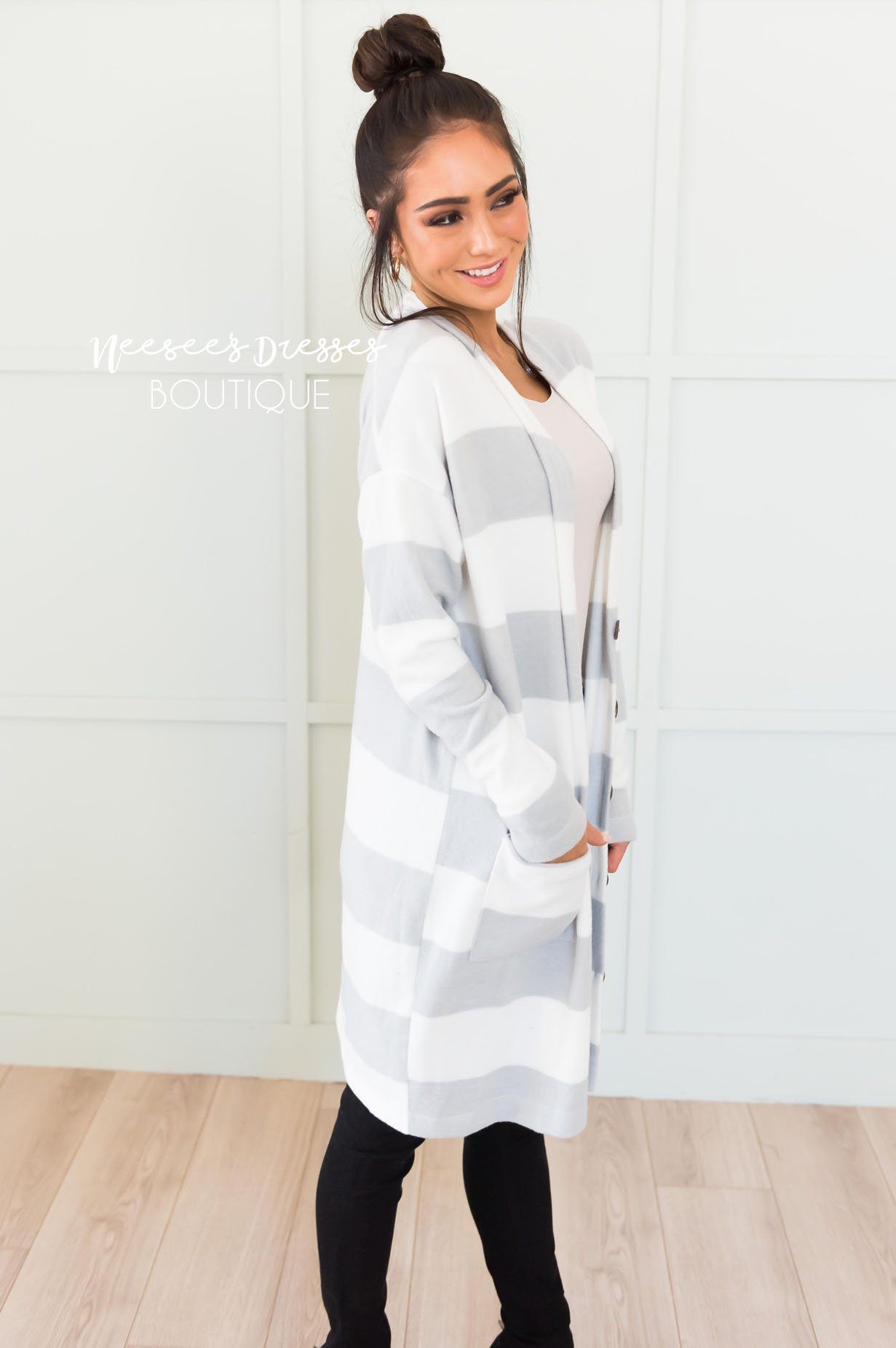 Take Your Chance Modest Cardigan Modest Dresses vendor-unknown 