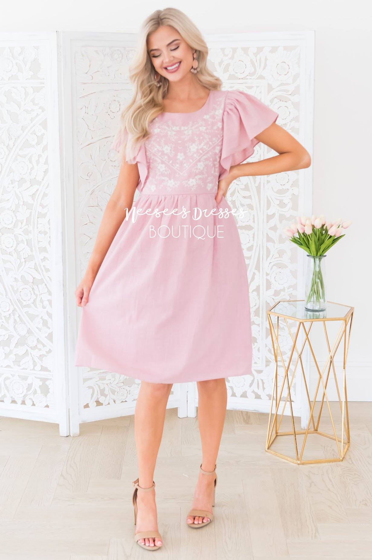 The Charline Modest Dresses vendor-unknown 