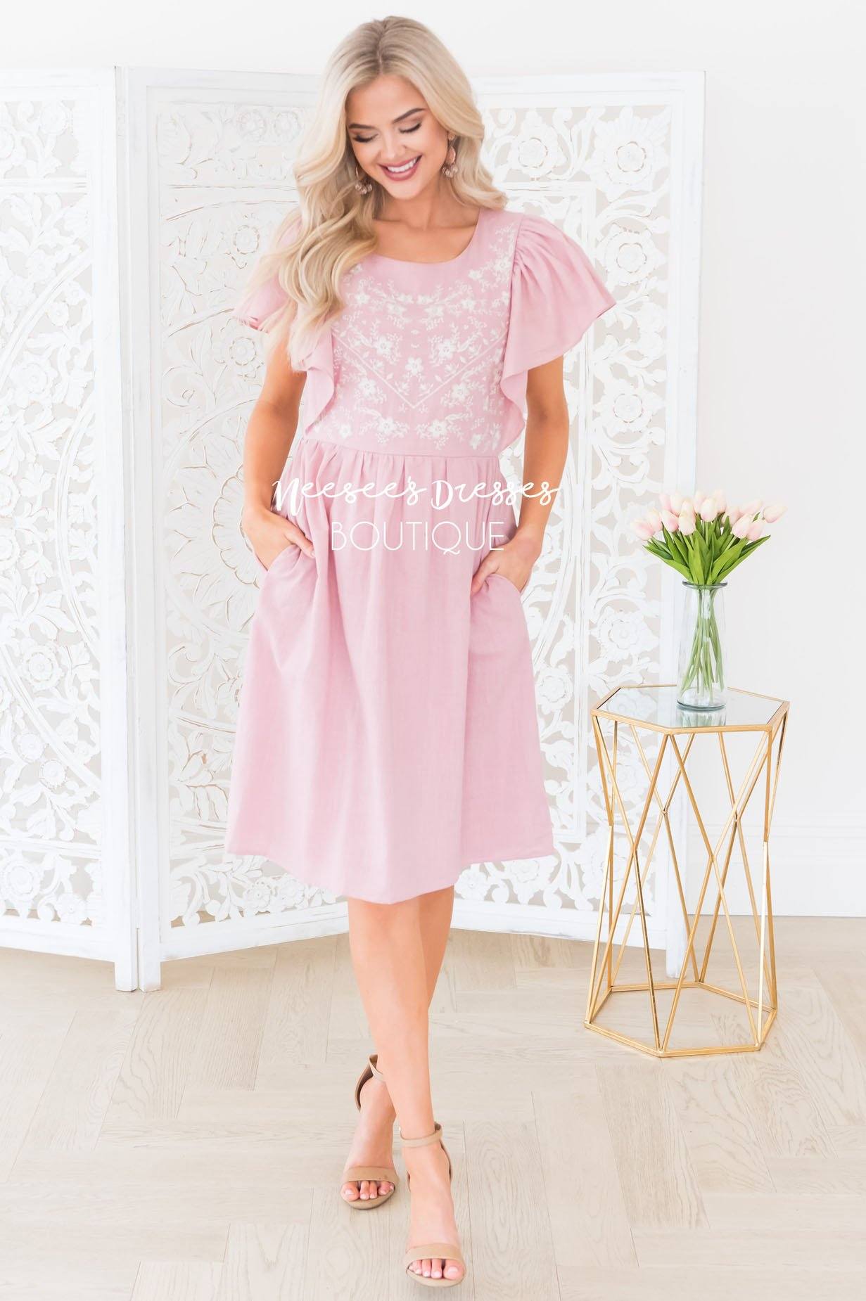 The Charline Modest Dresses vendor-unknown 