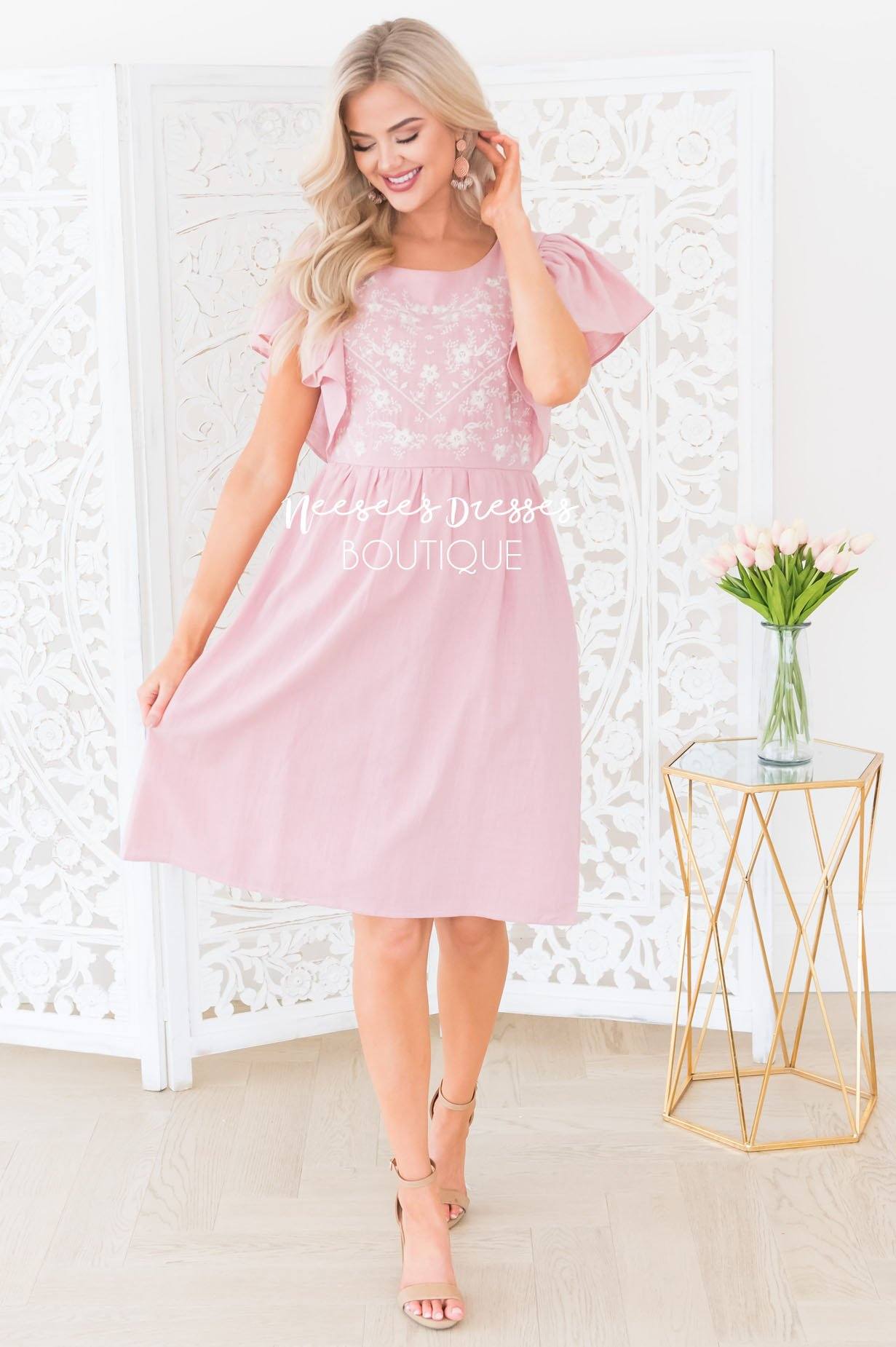 The Charline Modest Dresses vendor-unknown 