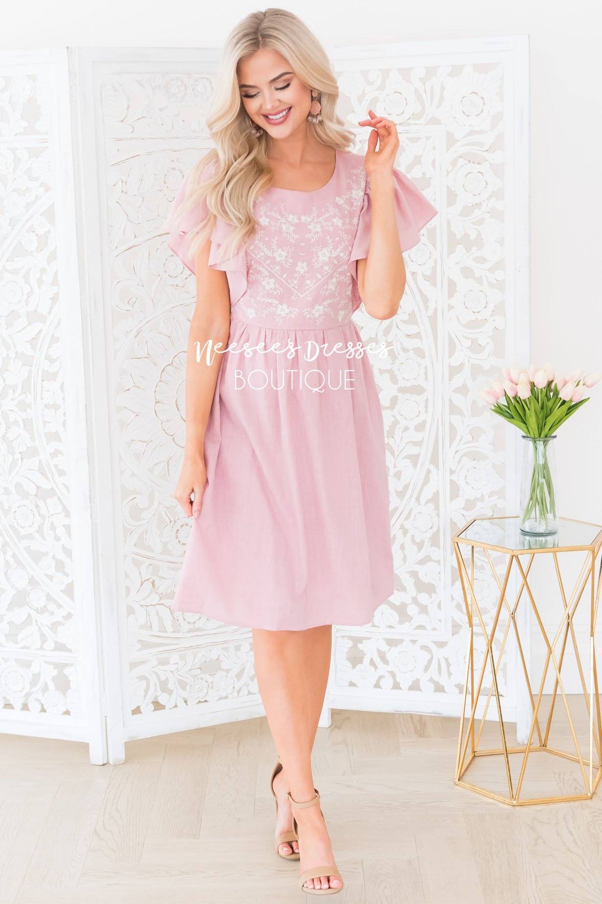 The Charline Modest Dresses vendor-unknown 