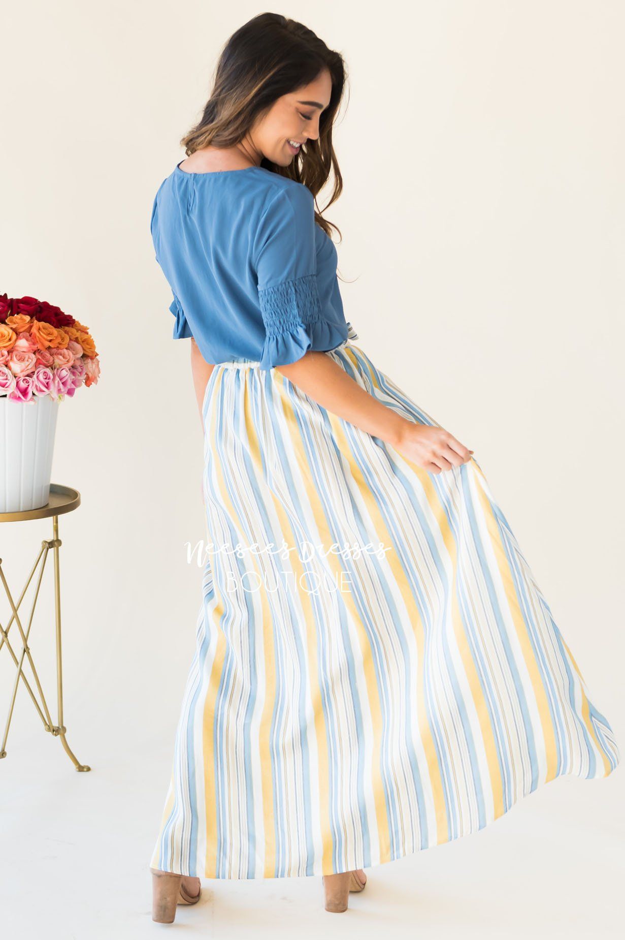 Charmed and Classy Maxi Skirt Skirts vendor-unknown 